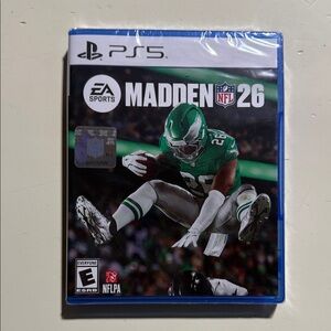 Madden NFL 26 for PS5 - Black and Green